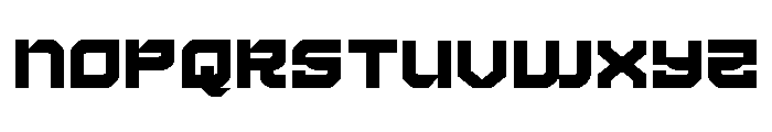 Crimson Destroyer Font LOWERCASE
