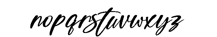 Crimson Story Font LOWERCASE