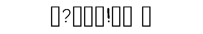 Crisontf Regular Font OTHER CHARS