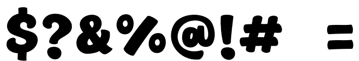 Crispy Bakery Font OTHER CHARS