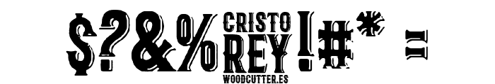 Cristo Rey Font OTHER CHARS