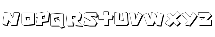 Cro-Magnum Shadow Font LOWERCASE