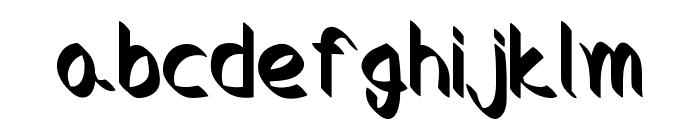 Crocus Font LOWERCASE