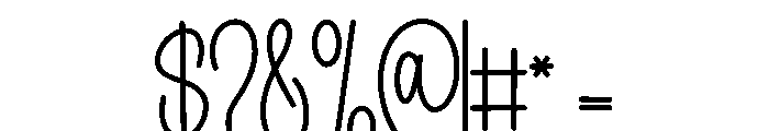 Cromboloni Font OTHER CHARS
