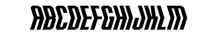Crossbow Head Expanded Font LOWERCASE