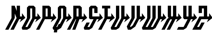 Crossbow Head Italic Font UPPERCASE