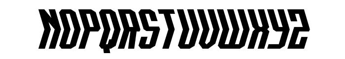 Crossbow Shaft Expanded Font LOWERCASE