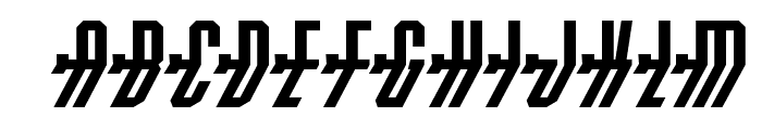 Crossbow Shaft Italic Font UPPERCASE