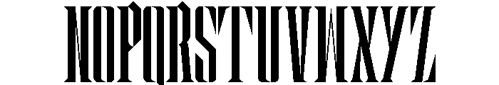 Crossed Learning Demo Regular Font UPPERCASE