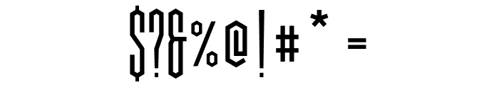 Crossland Font OTHER CHARS