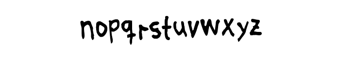 Crosspatchers delight normal Font LOWERCASE