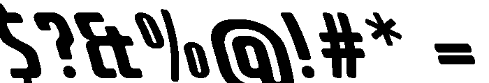 Crosswinds EastHigh Font OTHER CHARS