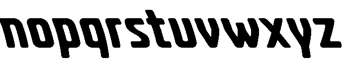 Crosswinds EastHigh Font LOWERCASE