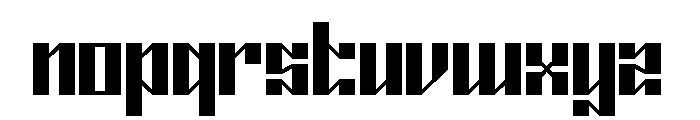 Crows Are Boring Straight Font LOWERCASE