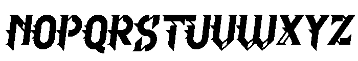 Crows Are Boring Font UPPERCASE