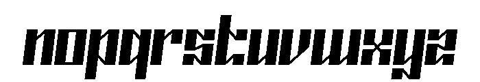 Crows Are Boring Font LOWERCASE