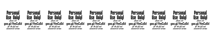 Crozzoe Personal Use Font OTHER CHARS