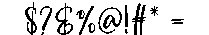 Cruise Font OTHER CHARS