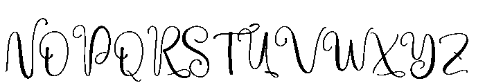 Cruise Font UPPERCASE