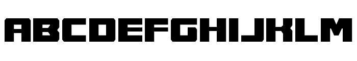 Cruiser Fortress Condensed Font LOWERCASE