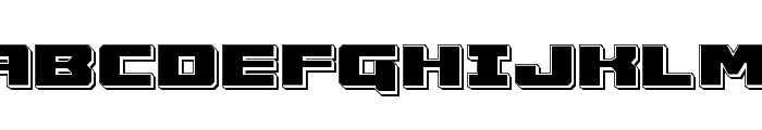 Cruiser Fortress Punch Font UPPERCASE