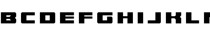 Cruiser Fortress Title Font LOWERCASE