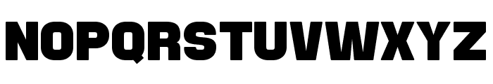 Crunch Regular Font LOWERCASE