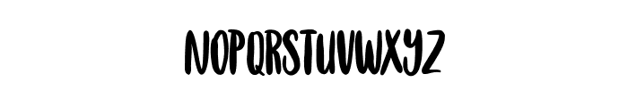 Crunchyes Free Regular Font LOWERCASE