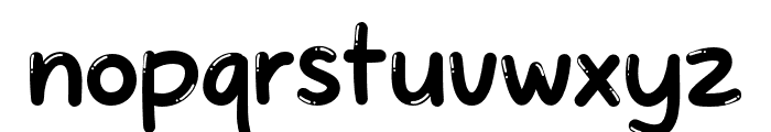 Crush Bubble Font LOWERCASE