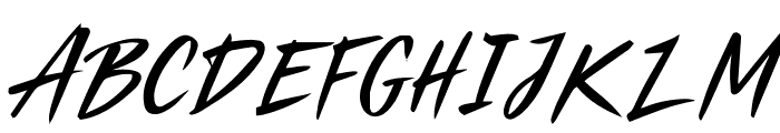 Crushed Strike Font UPPERCASE