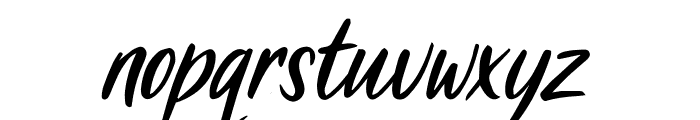 Crushed Strike Font LOWERCASE