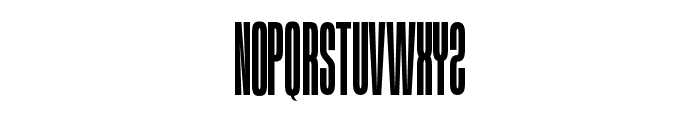 Crusher Regular Font UPPERCASE
