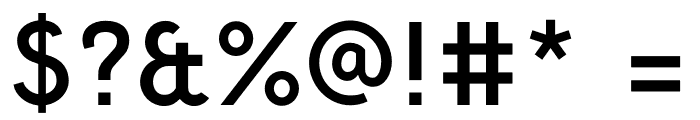 CrusoeText-Bold Font OTHER CHARS