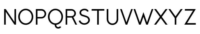 CrusoeText-Regular Font UPPERCASE