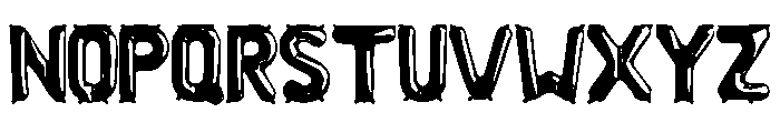 Cry_Baby Font UPPERCASE