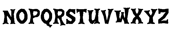 Crypt Keeper Font LOWERCASE