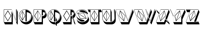 Crystal Hollow Regular Font LOWERCASE