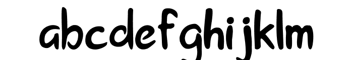 creation Font LOWERCASE
