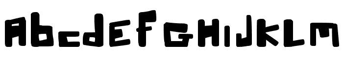crookers Font LOWERCASE