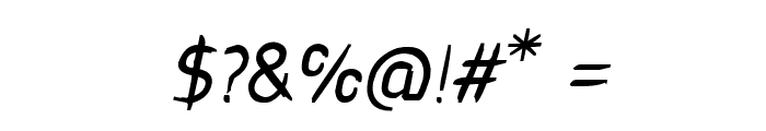 cru-visarut-new-Bold-italic Font OTHER CHARS