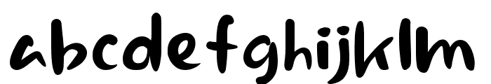 cruftycraf Font LOWERCASE
