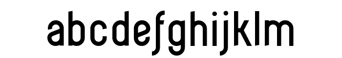 crypteo Regular Font LOWERCASE
