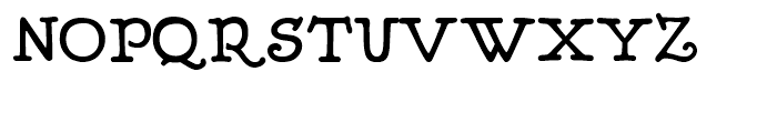 Craft Roman Font UPPERCASE