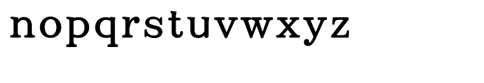 Cre Myungjo Bold Font LOWERCASE