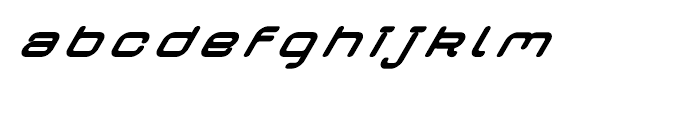 Crealab Black Italic Font LOWERCASE