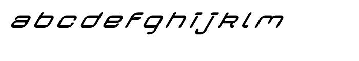 Crealab Bold Italic Font LOWERCASE