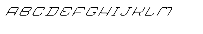 Crealab Light Italic Font UPPERCASE