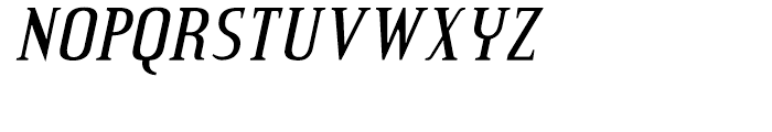 Credit Valley Italic Font UPPERCASE