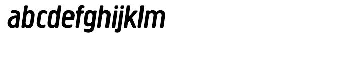 Creighton Medium Italic Font LOWERCASE