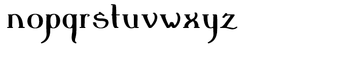 Crewekerne Bold Font LOWERCASE